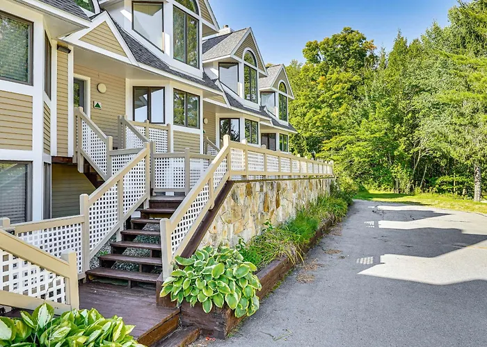 Walk To Ski Lift: Spacious Condo In West Dover!